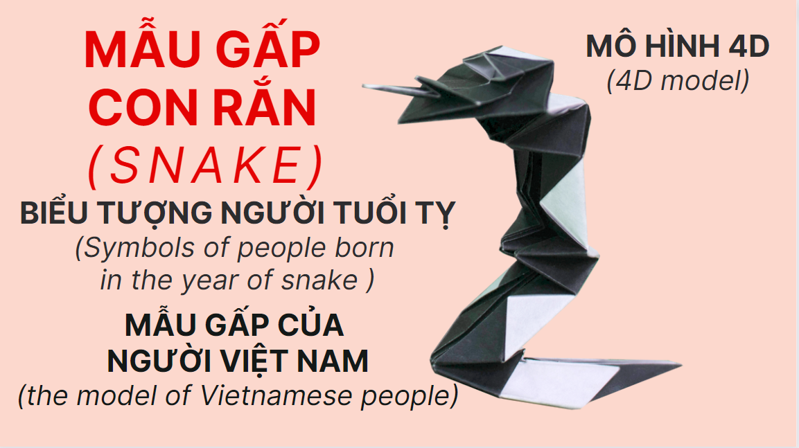 Video 11: Hướng dẫn Mẫu gấp Con rắn - Snake